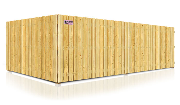 Commercial Wood fence contractor in the Louisville Kentucky area.